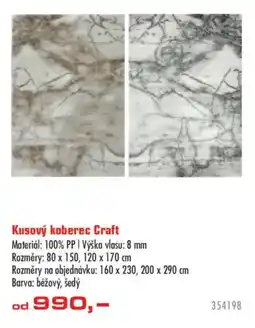 Uni Hobby Craft kusový koberec nabídka