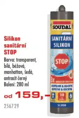 Uni Hobby Soudal silikon sanitarni stop nabídka