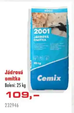 Uni Hobby Cemix jádrová omítka nabídka