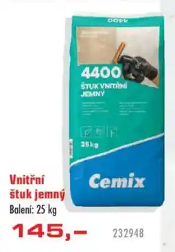 Uni Hobby Cemix štuk vnitřní jemný nabídka