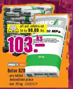 Hornbach Build Beton B20 nabídka