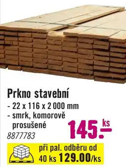 Hornbach Prkno stavební nabídka