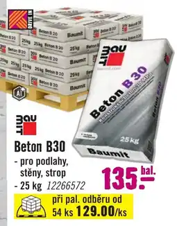 Hornbach Beton B30 nabídka