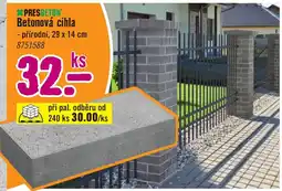 Hornbach Betonová cihla nabídka