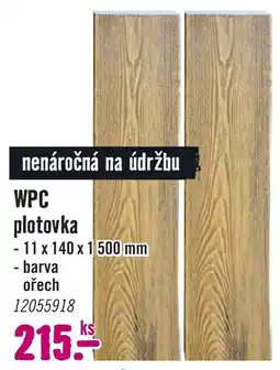 Hornbach WPC plotovka nabídka