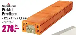 Hornbach Wienerberger Překlad Porotherm nabídka