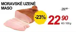ZEMAN Moravské uzené maso nabídka