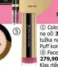 Teta MAX FACTOR Colour Elixir Moisture Kiss rtěnka nabídka