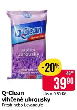 Teta Q-Clean vlhčené ubrousky nabídka