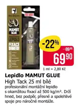 Teta Mamut glue high tack 25 ml bílé nabídka