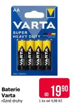 Teta Baterie Varta nabídka