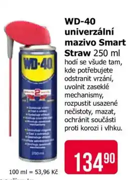 Teta WD-40 univerzální mazivo Smart Straw nabídka