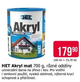 Teta Het akryl mat nabídka