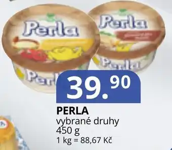 Perla vybrané druhy