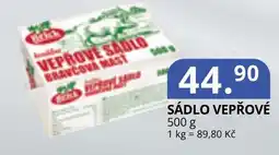 Potraviny CZ Brezka vepřové sádlo nabídka