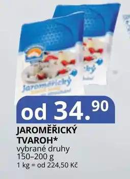 Potraviny CZ Jaroměřický tvaroH* nabídka