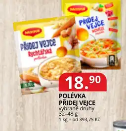 Potraviny CZ Maggi Polevka přidej vejce nabídka