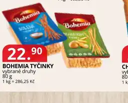 Potraviny CZ Bohemia tyčinky nabídka