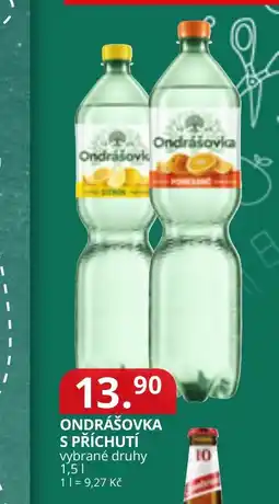 Potraviny CZ Ondrášovka s příchutí nabídka