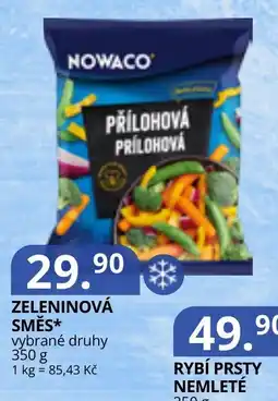 Potraviny CZ Nowaco přílohová přílohová zeleninová směs nabídka