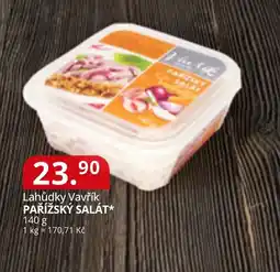 Potraviny CZ Lahůdky Vavřík Pařížský Salát* nabídka