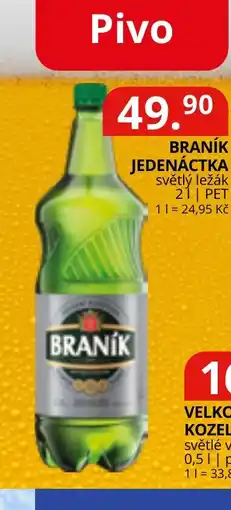 Potraviny CZ Braník jedenáctka nabídka