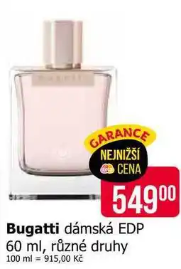 Teta Bugatti dámská EDP 60 ml, různé druhy nabídka