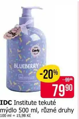 Teta IDC Institute tekuté mýdlo 500 ml, různé druhy nabídka