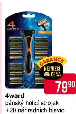 Teta 4ward pánský holicí strojek +20 náhradních hlavic nabídka
