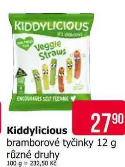 Teta Kiddylicious bramborové tyčinky nabídka