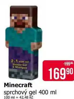 Teta Minecraft sprchový gel nabídka