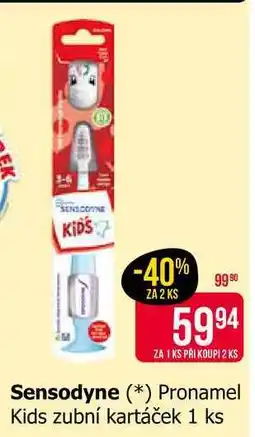Teta Sensodyne Pronamel Kids zubní kartáček 1 ks nabídka