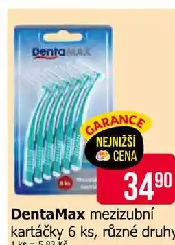 Teta DentaMax mezizubní kartáčky 6 ks, různé druhy nabídka