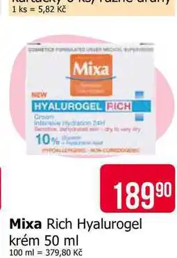 Teta Mixa Rich Hyalurogel krém nabídka