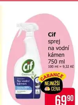 Teta Cif sprej na vodní kámen nabídka