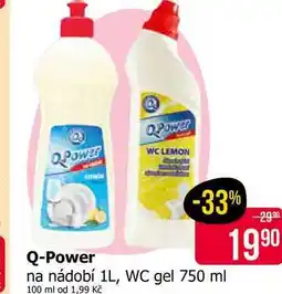 Teta Q-Power na nádobí nabídka