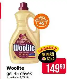 Teta Woolite gel 45 dávek nabídka