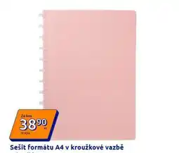 Action Sešit Formátu A4 v kroužkové vazbě nabídka
