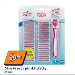 Action Soft Touch shaving system nabídka