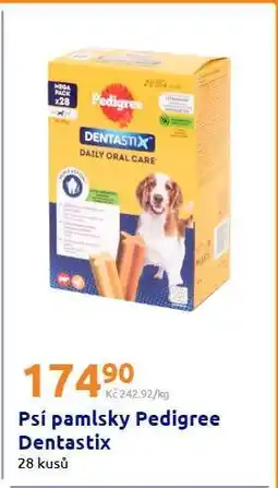 Action Psí pamlsky Pedigree Dentastix nabídka
