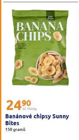 Action Banánové chipsy Sunny Bites nabídka