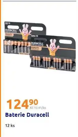 Action Baterie Duracell nabídka