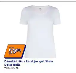 Action Dámské triko s kulatým výstřihem nabídka