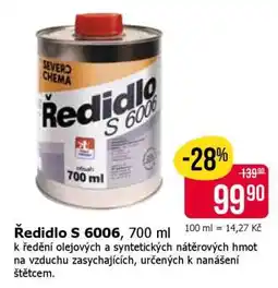 Teta Ředidlo s 6006 700 ml nabídka