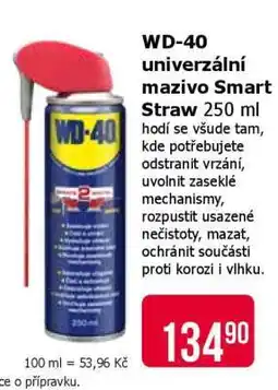 Teta WD-40 Univerzální mazivo Smart Straw 250 ml nabídka