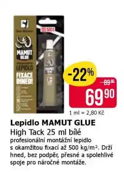 Teta LEPIDLO MAMUT GLUE nabídka
