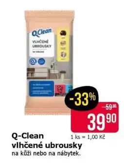 Teta Q-Clean vlhčené ubrousky nabídka
