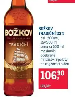 Makro BOŽKOV TRADIČNÍ 33 % nabídka
