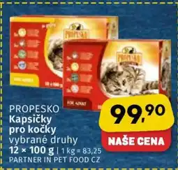 Coop Propesko kapsičky pro kočky nabídka
