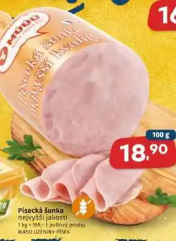 Coop Písecká šunka nejvyšší jakosti nabídka